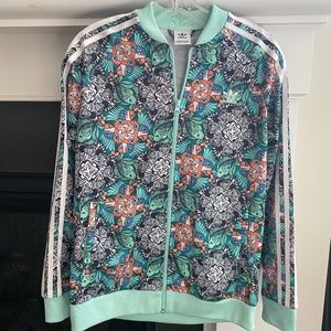 Kids adidas zoo print  track jacket